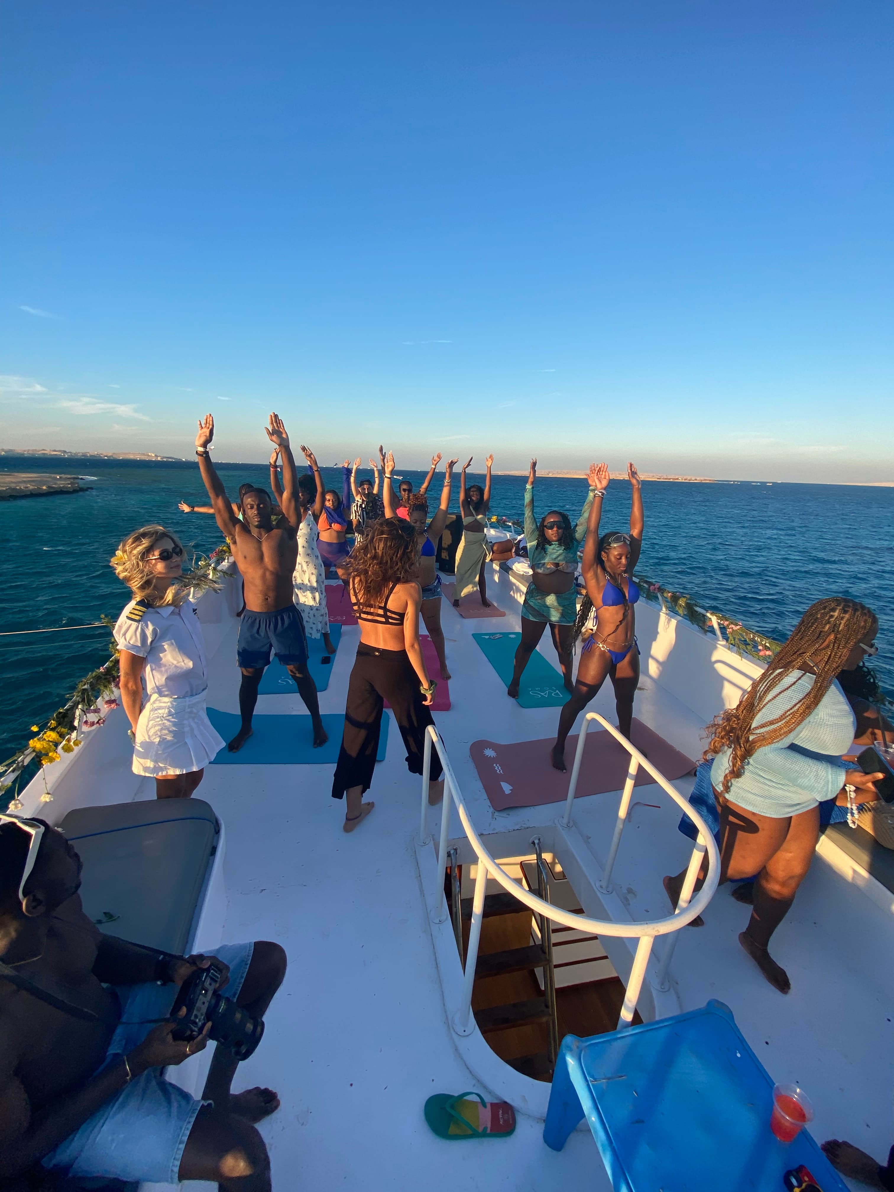 Relaxed private yacht hospitality on Egypt's Red Sea coast